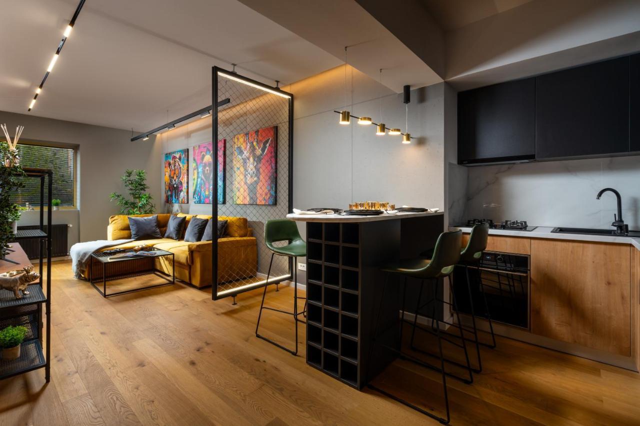 Brooklyn Studio - Aviatiei Park - Netflix - Parking Bucureşti Exterior foto