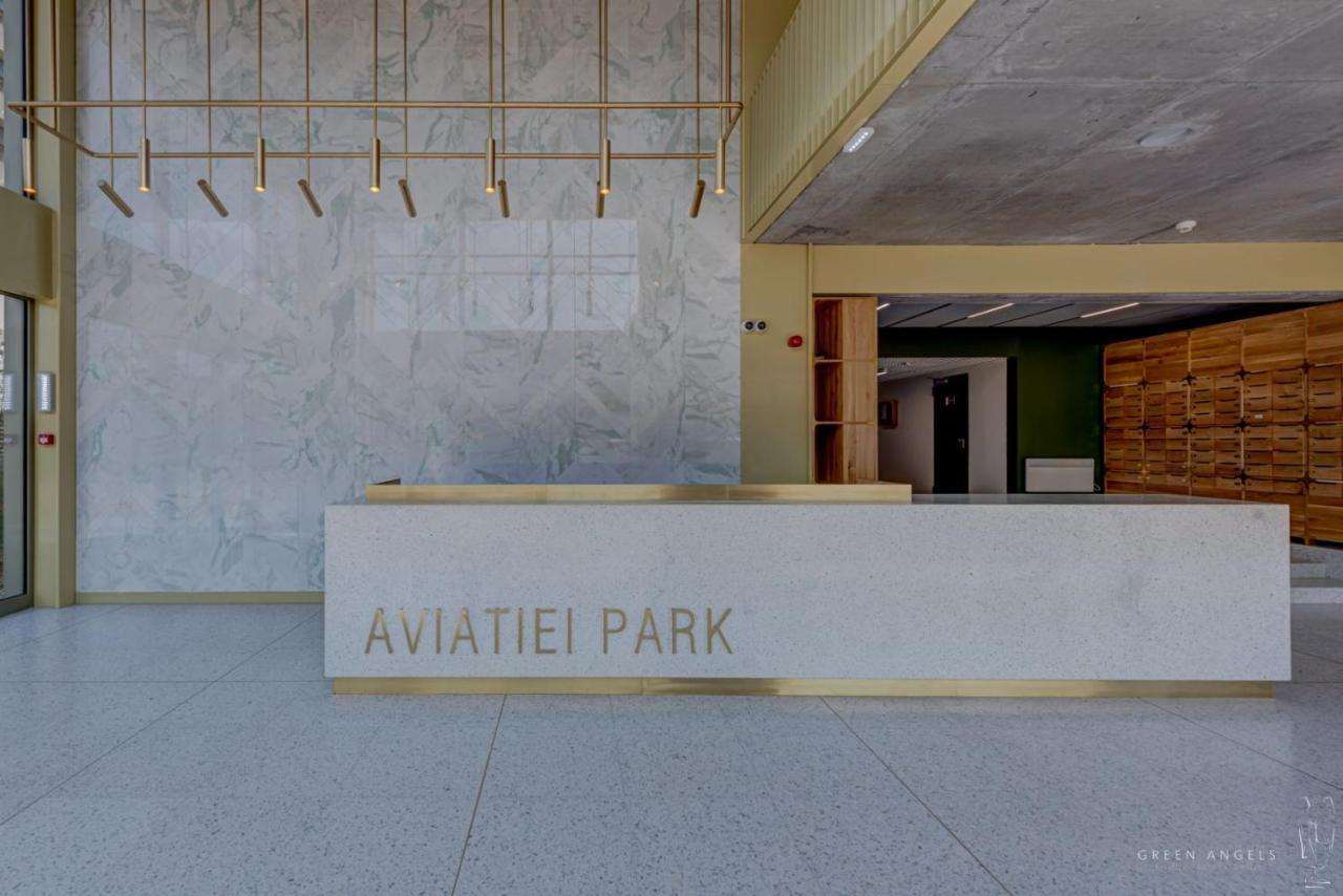 Brooklyn Studio - Aviatiei Park - Netflix - Parking Bucureşti Exterior foto